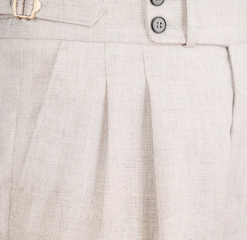 Men's Gentry Casual High-waisted Trousers