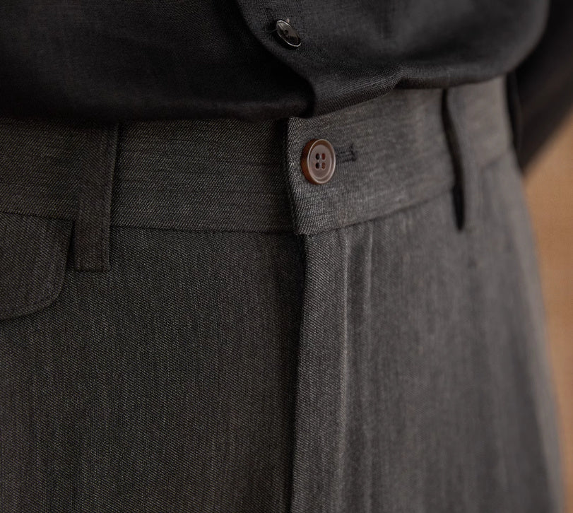 Italian Gentry High Waist Straight Pants