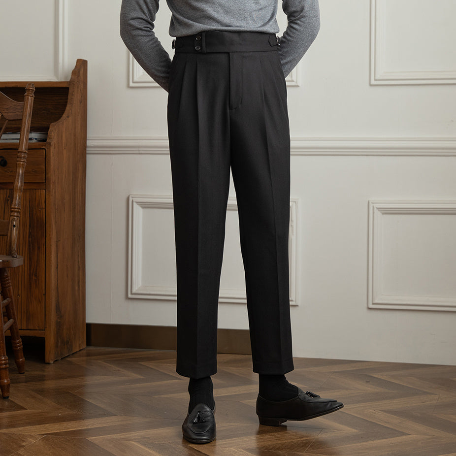 Casual All-match Naples High Waist Straight Pants | Aimiliuz