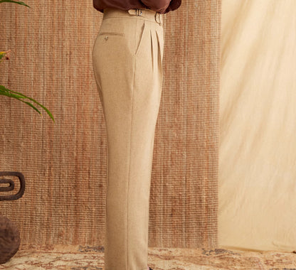 Men's Commuter's All-matching Naples High Waist Straight Casual Pants