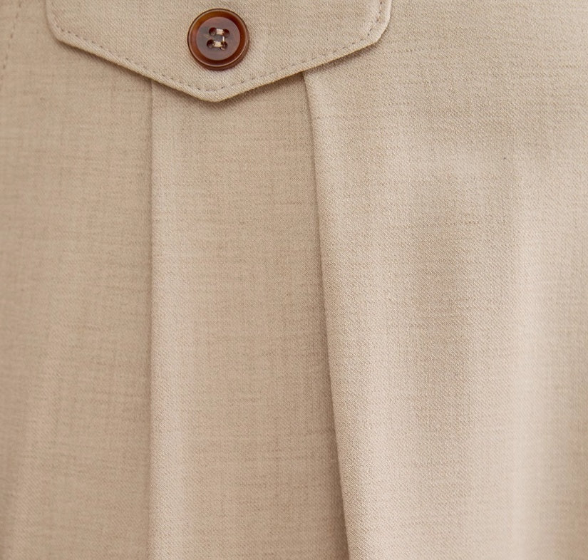 Men's Italian Naples High Waist Suit Pants