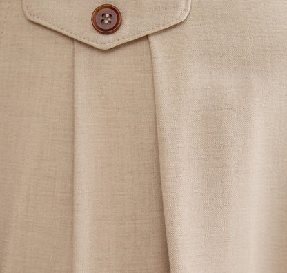 Men's Italian Naples High Waist Suit Pants
