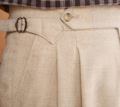 Naples Suit Pants Business Commute Slim-fitting Iron-free Trousers